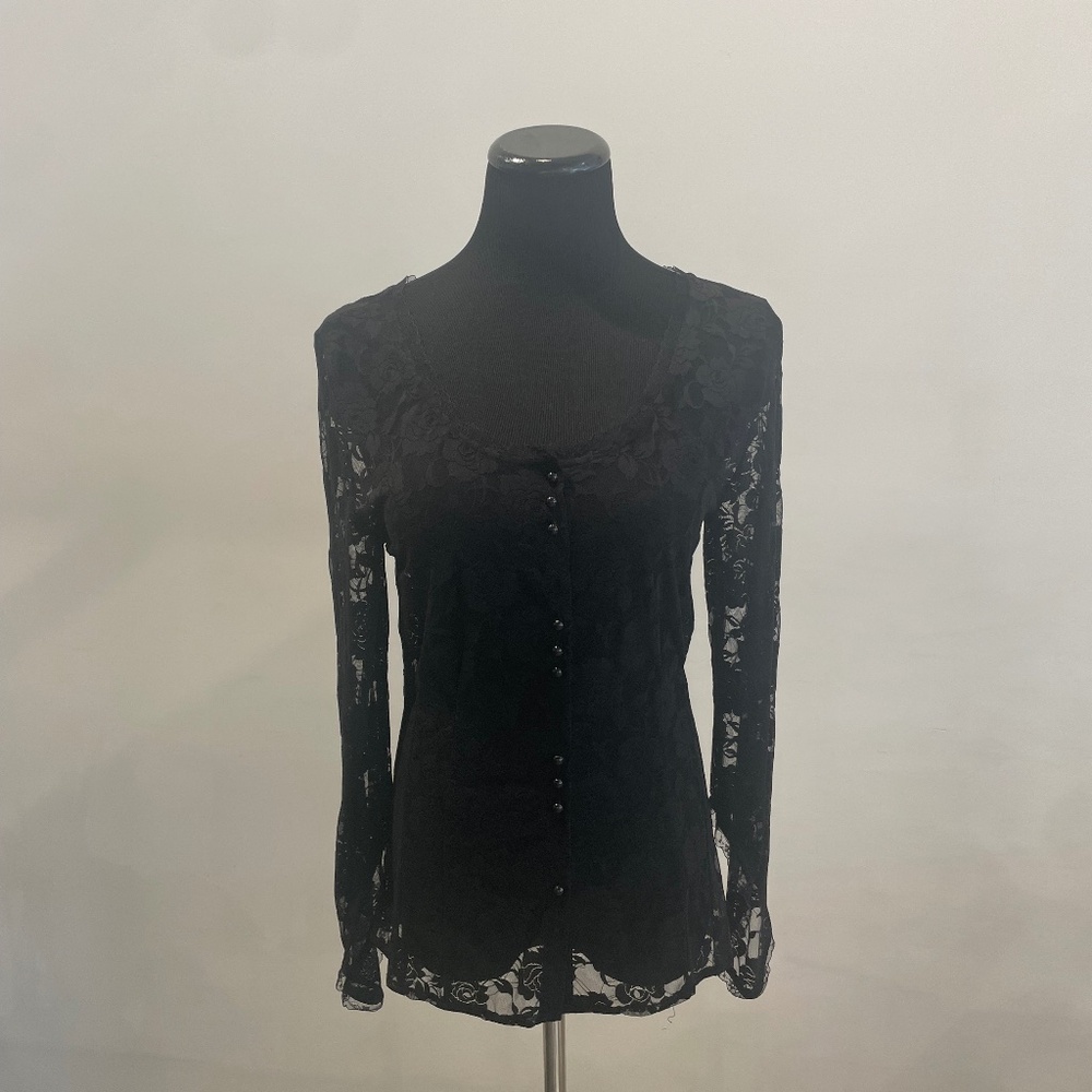 TIBI Lace Cardigan